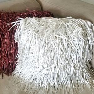 Two pillow cases 17"×17"